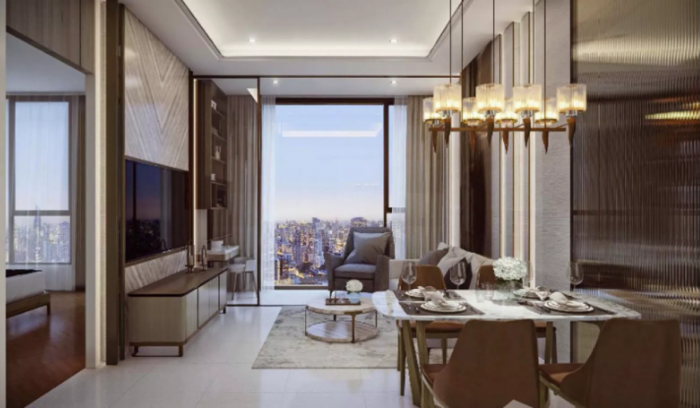 شقة  4 غرف  3+1  في سوخومفيت (Sukhumvit)  تايلاند  162 متر مربع  الطابق 32  - Mulberry Grove Sukhumvit  سوخومفيت (Sukhumvit) - صورة 7