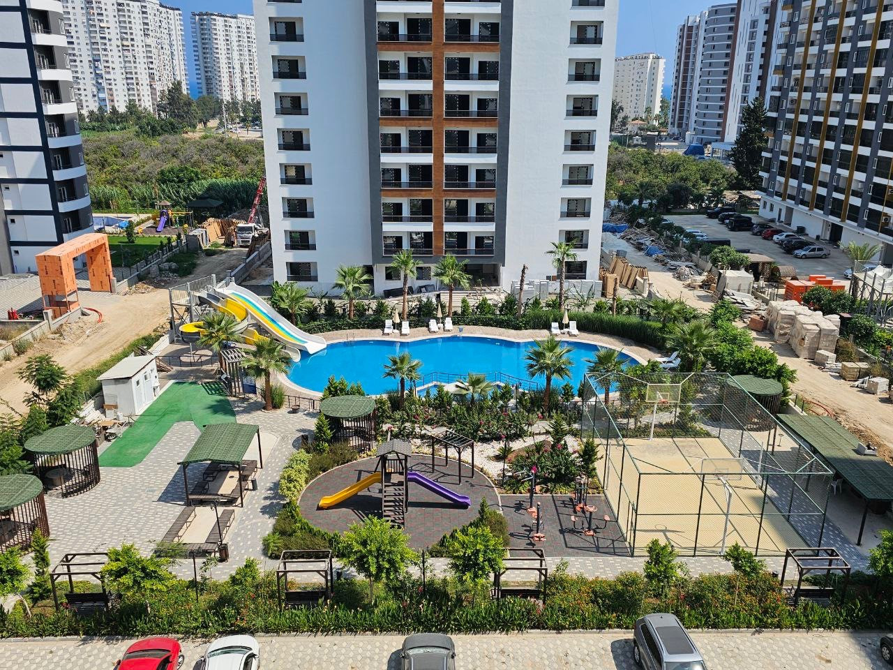 2-Zimmer Wohnung 1+1 am Meer in Tomuk (Erdemli) Türkei 72m² 5 Stock Tomuk (Erdemli) - foto 1