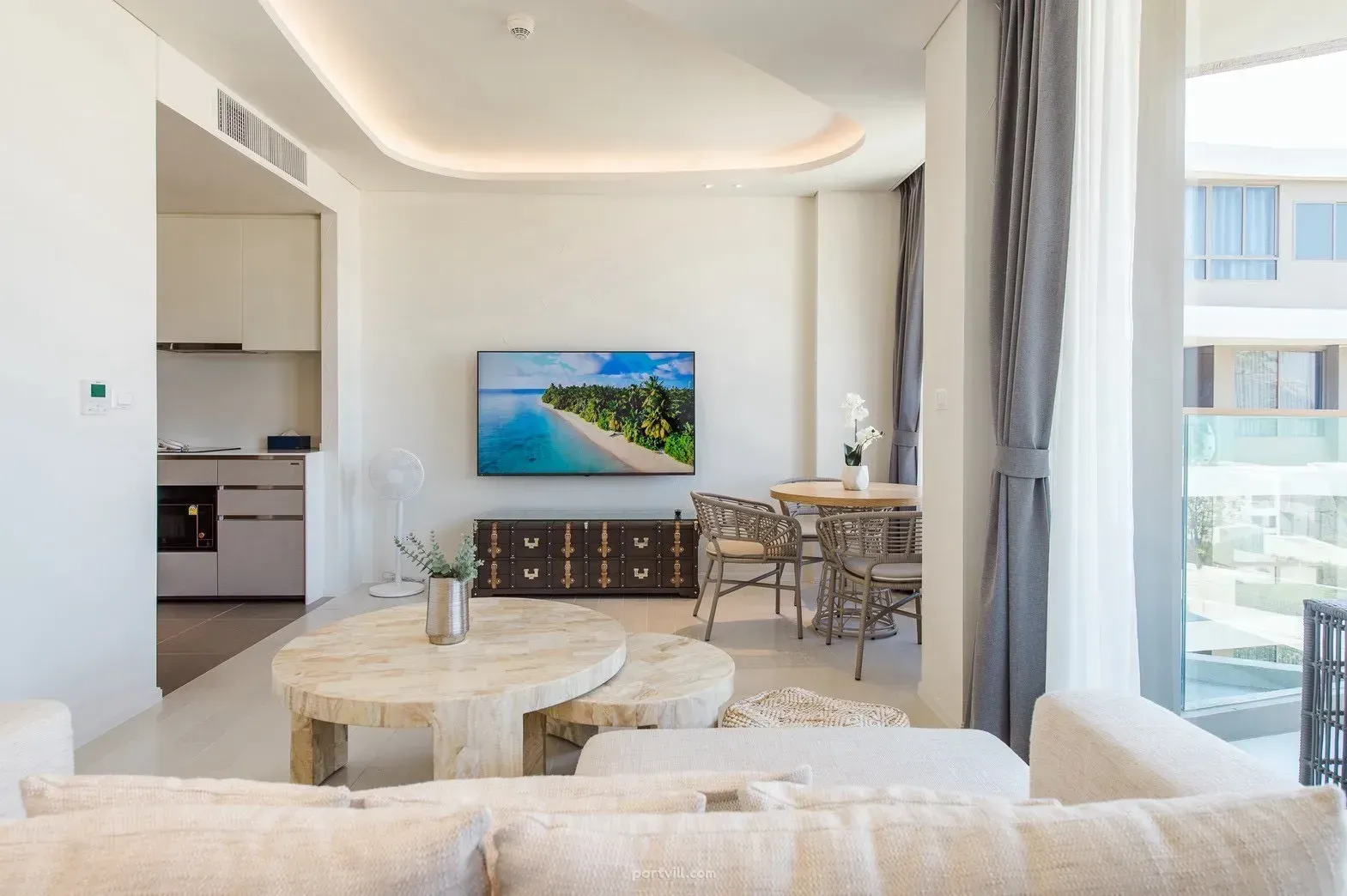 آپارتمان  3 خوابه  2+1  در کنار دریا  در کائو تاکیاب (Khao Takiab)  تایلند  64 متر  طبقه 5  -  Veranda Residence Hua Hin کائو تاکیاب (Khao Takiab) - عکس 9