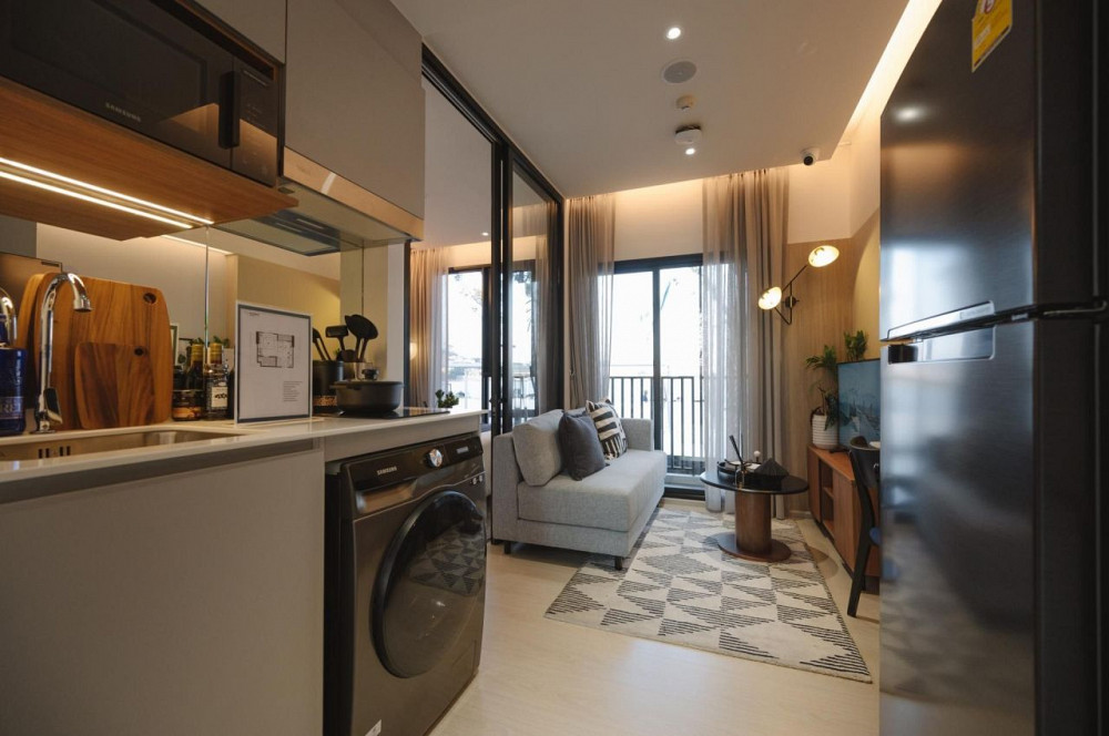 公寓  1室 在曼谷市中心 (Downtown Bangkok) 泰国 22.2平米 25层 - Nue Riverest Ratburana 曼谷市中心 (Downtown Bangkok) - 照片 12