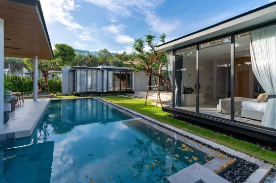 Villa aan zee in Kamala Thailand oppervlakte 450m² 1 verdiepingen Kamala
