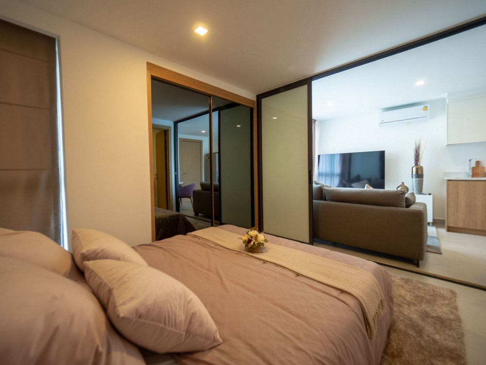 Apartemen 1 kamar untuk dijual di tepi laut di Bang Saray Thailand luas 24m² lantai 4 di Breeze Beach Side Bang Saray - foto 8