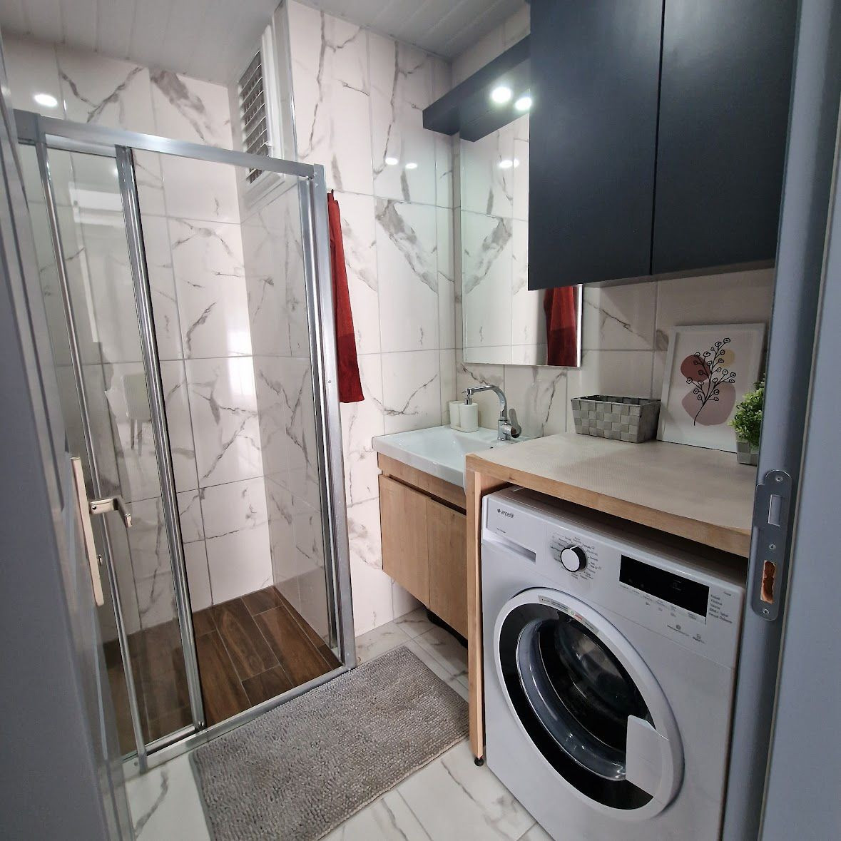 شقة 2-غرفة 1+1 على البحر في ألانيا (ديميرتاش) تركيا 50م² 3 طابق Turanoğlu Residence Demirtaş ألانيا - صورة 9