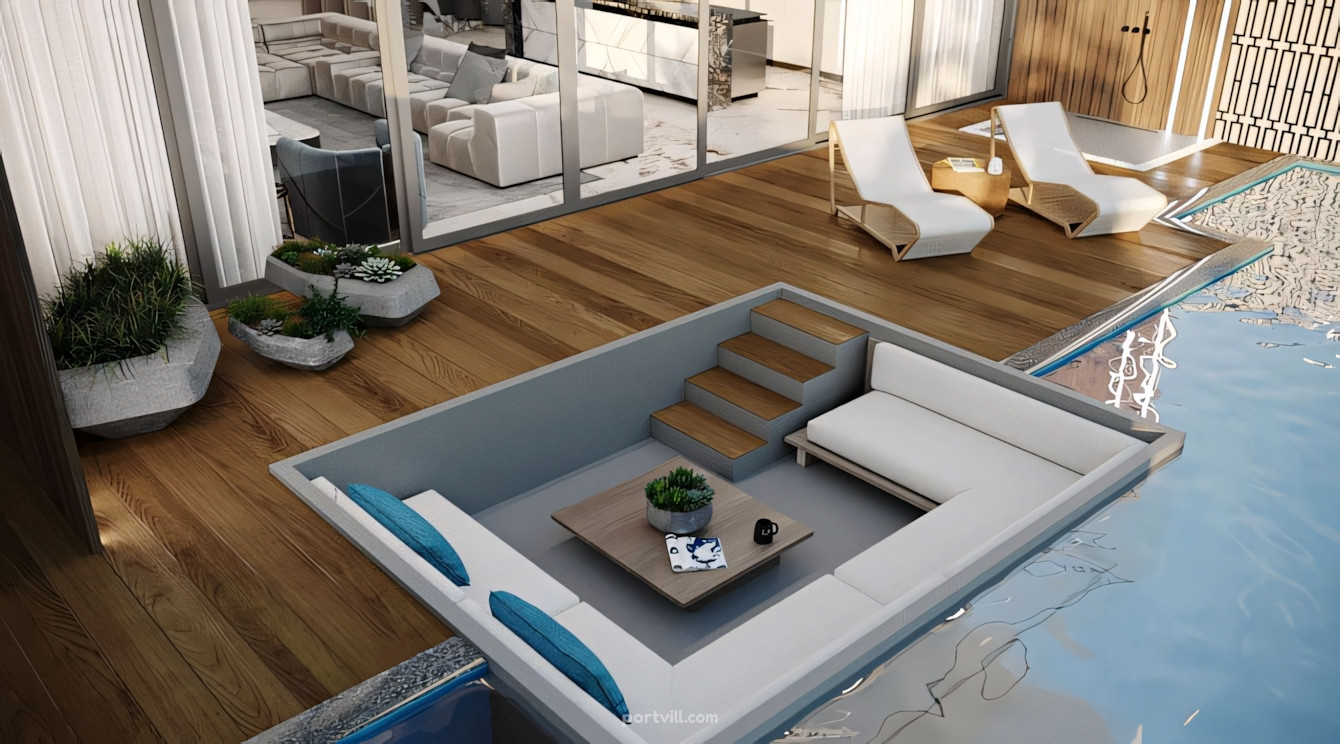 Villa dağlarda Chalong'da Tayland 656m² alan 3 katlı Chalong - fotoğraf 13