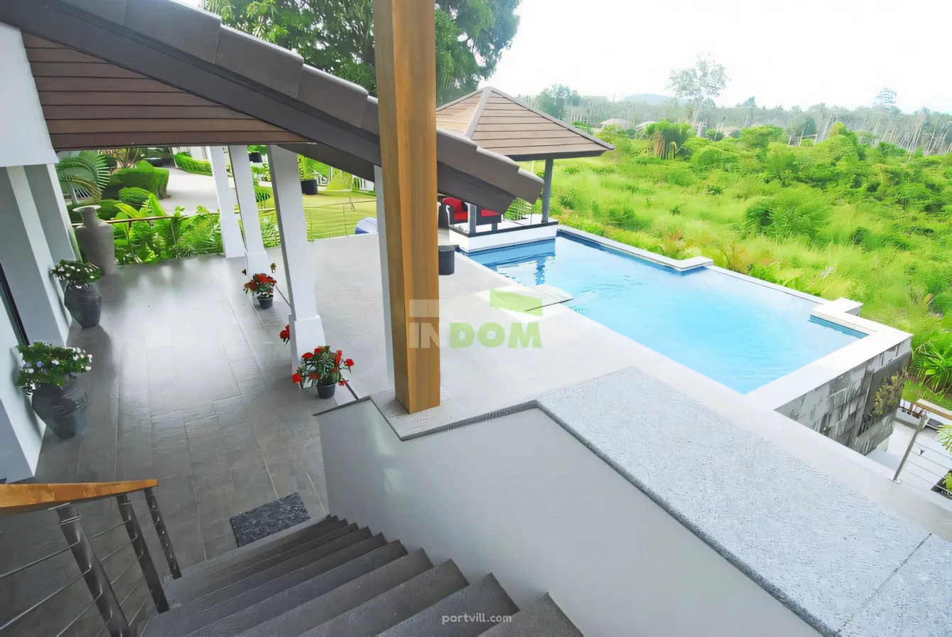 вила на Маенам (Mae Nam) Тайланд площ 700м² 2-етажен Маенам (Mae Nam) - снимка 2
