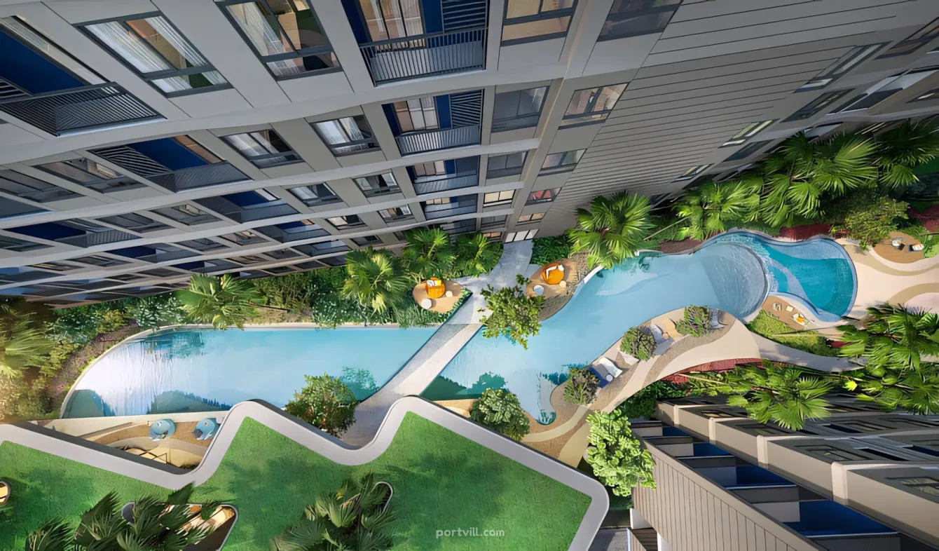 Apartment 1-room for sale 1+0 studio by the sea in Kathu Thailand area 24m² 8 floor Kathu - foto 4
