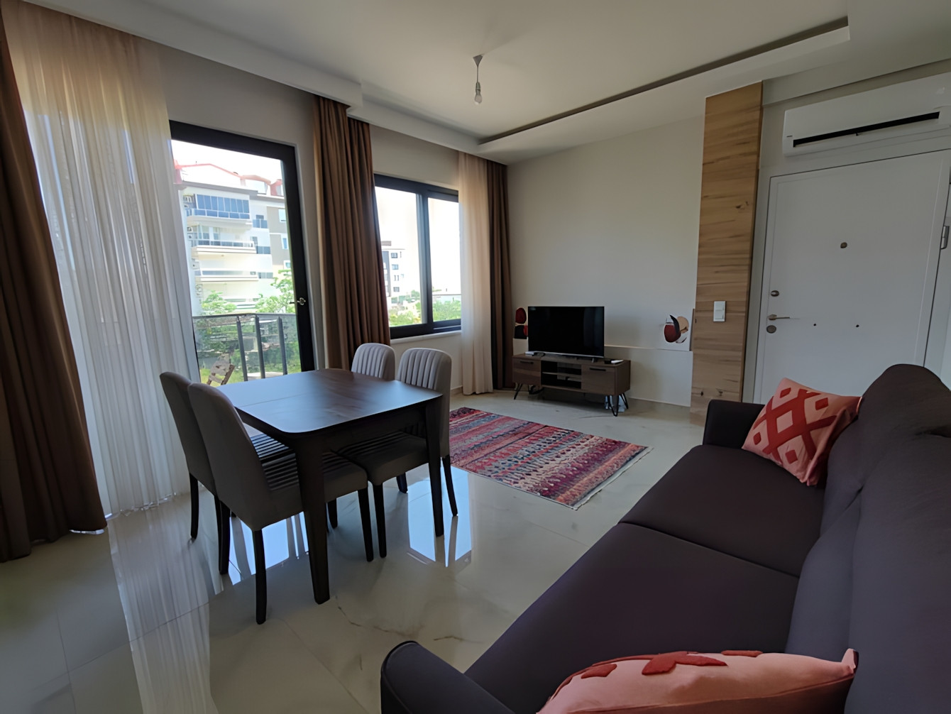 2-Zimmer Wohnung mieten 1+1 am Meer in Kestel (Alanya) ({geo.district}) Türkei 50m² 2 Stock Kestel (Alanya) - foto 6