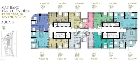 3-Zimmer Wohnung 2+1 am Fluss in Ben Nghe (District 1) Vietnam 144m² 25 Stock in Vinhomes Golden River Ba Son Ben Nghe (District 1)