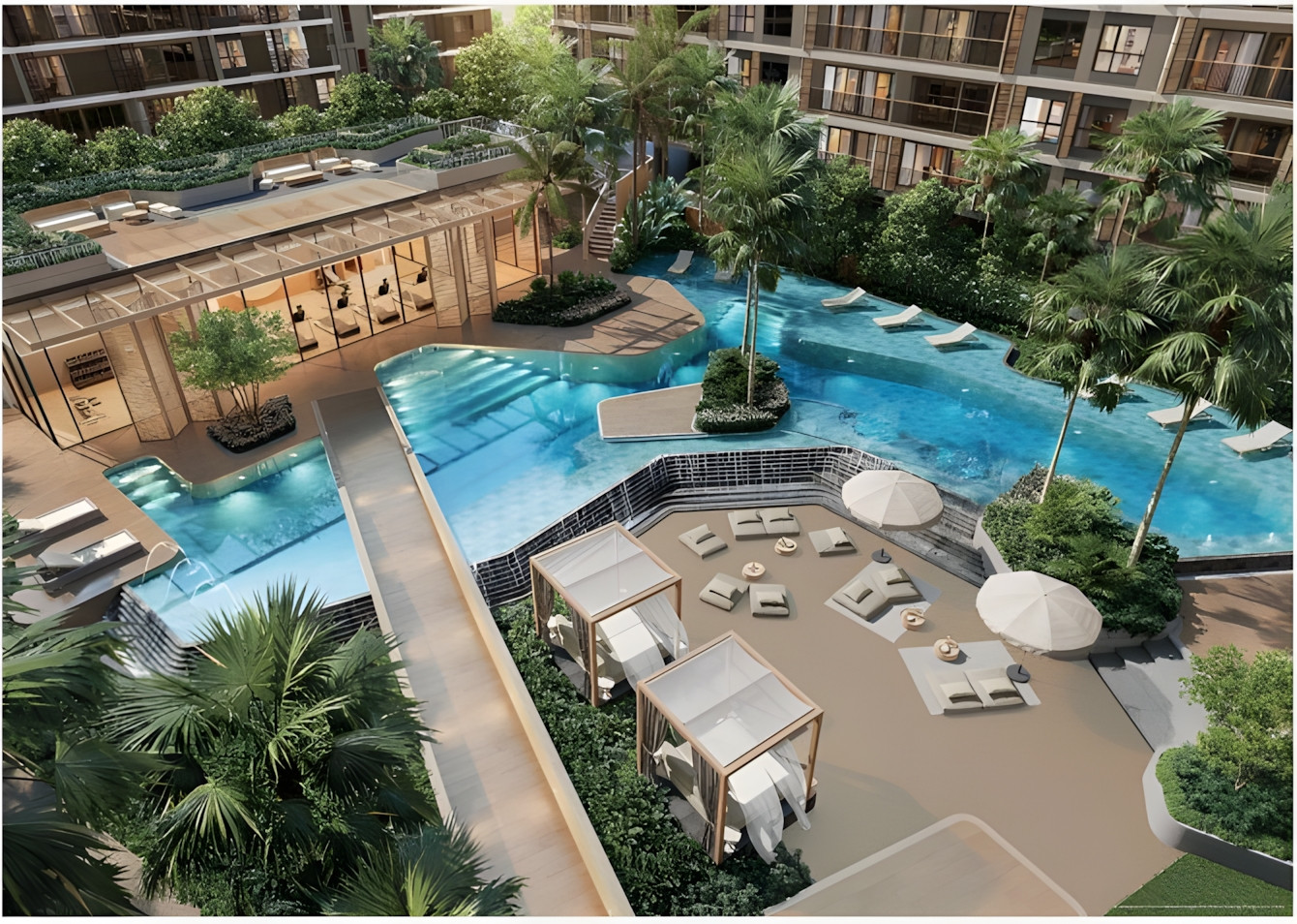 Apartamento 1 habitaciones junto al mar en Bang Tao Tailandia 24m² 3 piso Bang Tao - foto 4