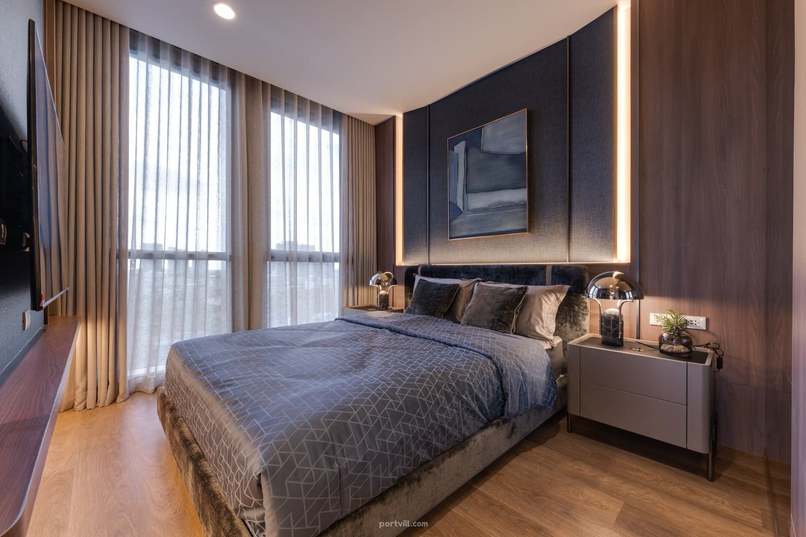 Апартамент 1-стаен 1+1 в центъра на Банкок (Downtown Bangkok) Тайланд площ 32.8 м²  в The Issara Sathorn Центърът на Банкок (Downtown Bangkok) - снимка 5