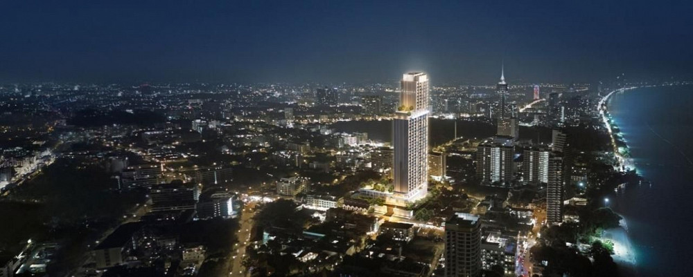 Квартира 2-комнатная 1+1 у моря в Паттайе (Pattaya) Таиланд площадь 30.82м² 35 этаж в The Panora Condominium Паттайя (Pattaya) - изображение 12