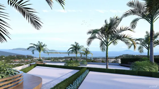 Apartment 1-room for sale 1+0 studio by the sea in Nai Harn Thailand area 35m² 2 floor Nai Harn
