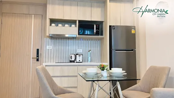Apartment 1-room for sale 1+0 studio in Pattaya Thailand area 20m² 5 floor in Harmonia City Garden Pattaya