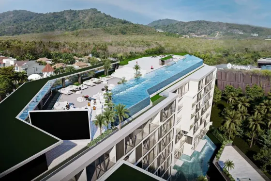 1-Zimmer Wohnung 1+0 studio am Meer in Rawai Thailand 35m² 3 Stock Rawai