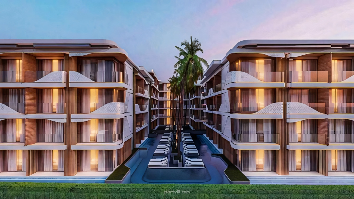 شقة  3 غرف  2+1  على البحر  في تشونغ ثالي (Choeng Thale)  تايلاند  114.3 متر مربع  الطابق 3  - Sunshine Beach تشونغ ثالي (Choeng Thale) - صورة 4