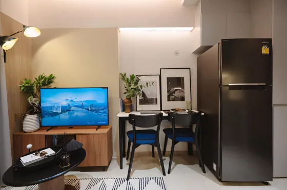 Apartment 1-room for sale in Downtown Bangkok Thailand area 22.2m² 25 floor in Nue Riverest Ratburana Downtown Bangkok