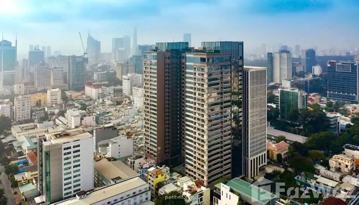 Appartement 4-kamer 3+1 aan de rivier in Da Kao (District 1) Vietnam 145m² 15e verdieping in The Marq Da Kao (District 1) - foto 1