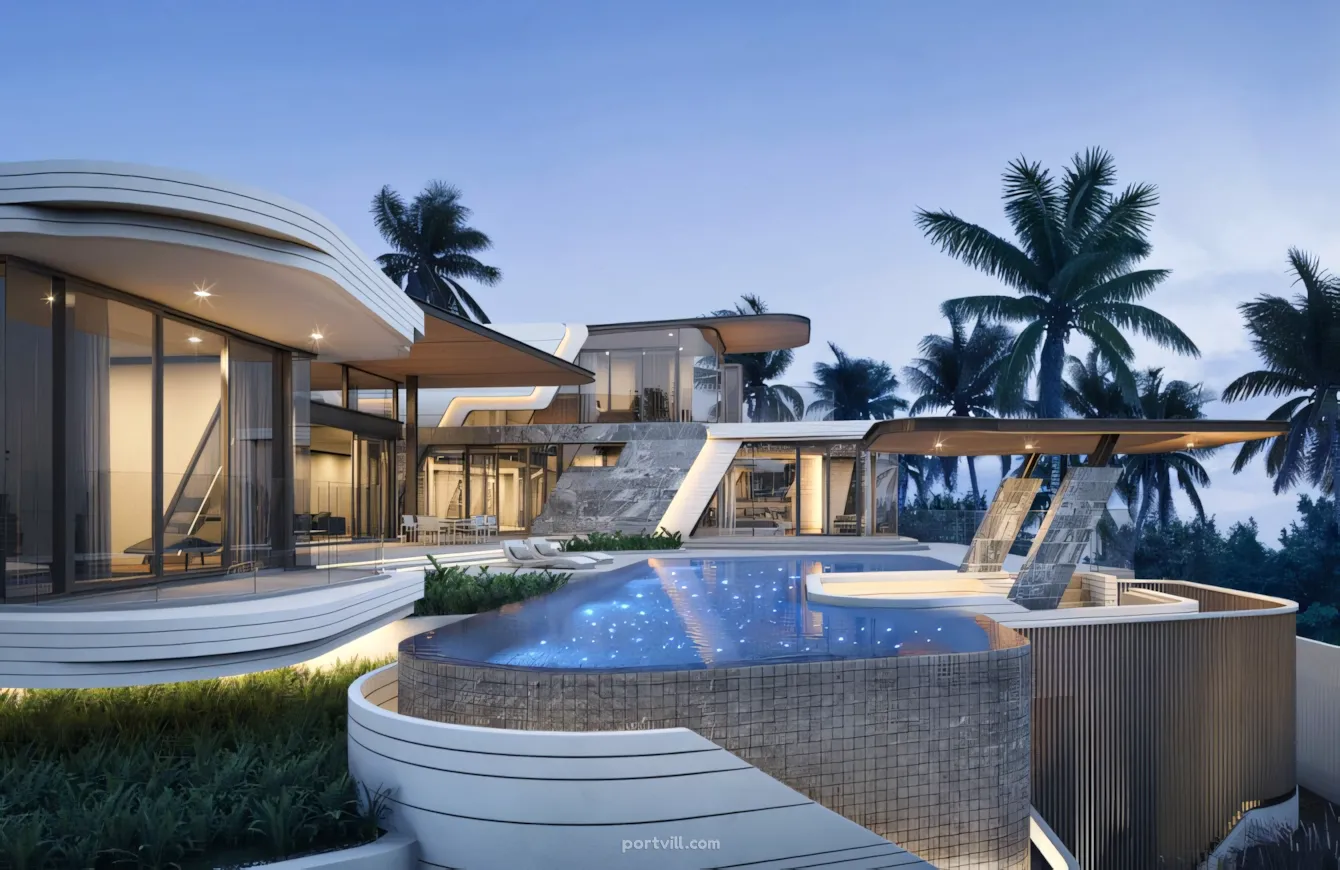 Villa by the sea in Layan Beach Thailand area 625m² 2 floors Layan Beach - foto 1