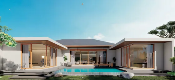 Vila dijual di Hua Hin Thailand luas 480m² 1 lantai Hua Hin