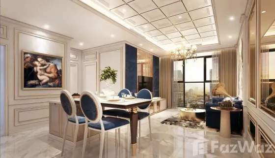 Apartemen 2-kamar untuk dijual 2+1 di tepi sungai di An Phu (District 2) Vietnam luas 70m²  di Rome Diamond Lotus An Phu (District 2)