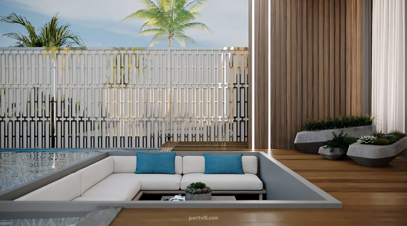 Villa dağlarda Chalong'da Tayland 656m² alan 3 katlı Chalong - fotoğraf 12