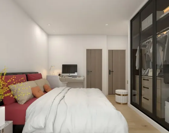Apartemen 3-kamar untuk dijual 2+1 di San Sai Thailand luas 61.5m² 2 lantai di The Kanava Condo Chiangmai San Sai