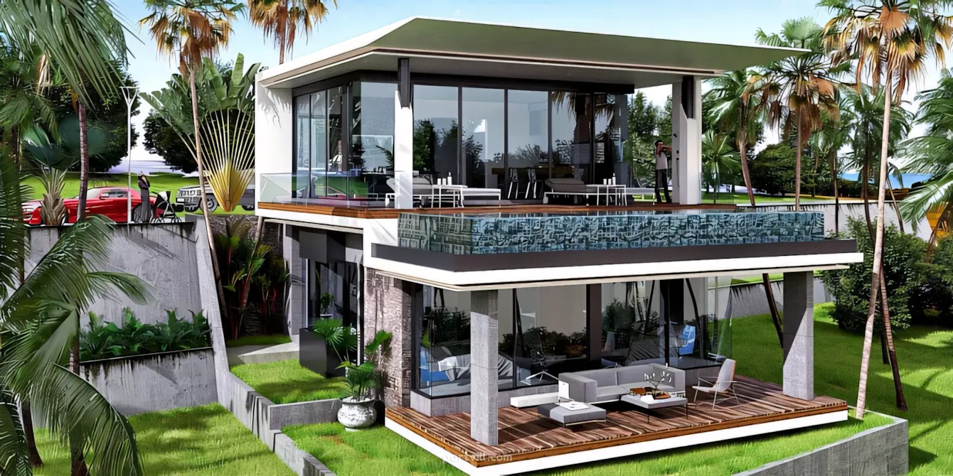 Villa by the sea in Karon Thailand area 179m² 2 floors Karon - foto 2