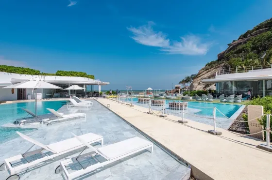 Appartement 3-kamer 2+1 aan zee in Khao Takiab Thailand 64m² 5e verdieping in  Veranda Residence Hua Hin Khao Takiab