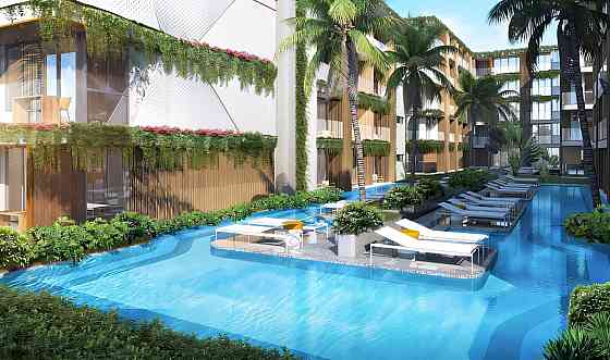 Apartment 1-room for sale 1+0 studio by the sea in Choeng Thale Thailand area 33.66m² 2 floor in Sunshine Beach Resort & Residences Choeng Thale