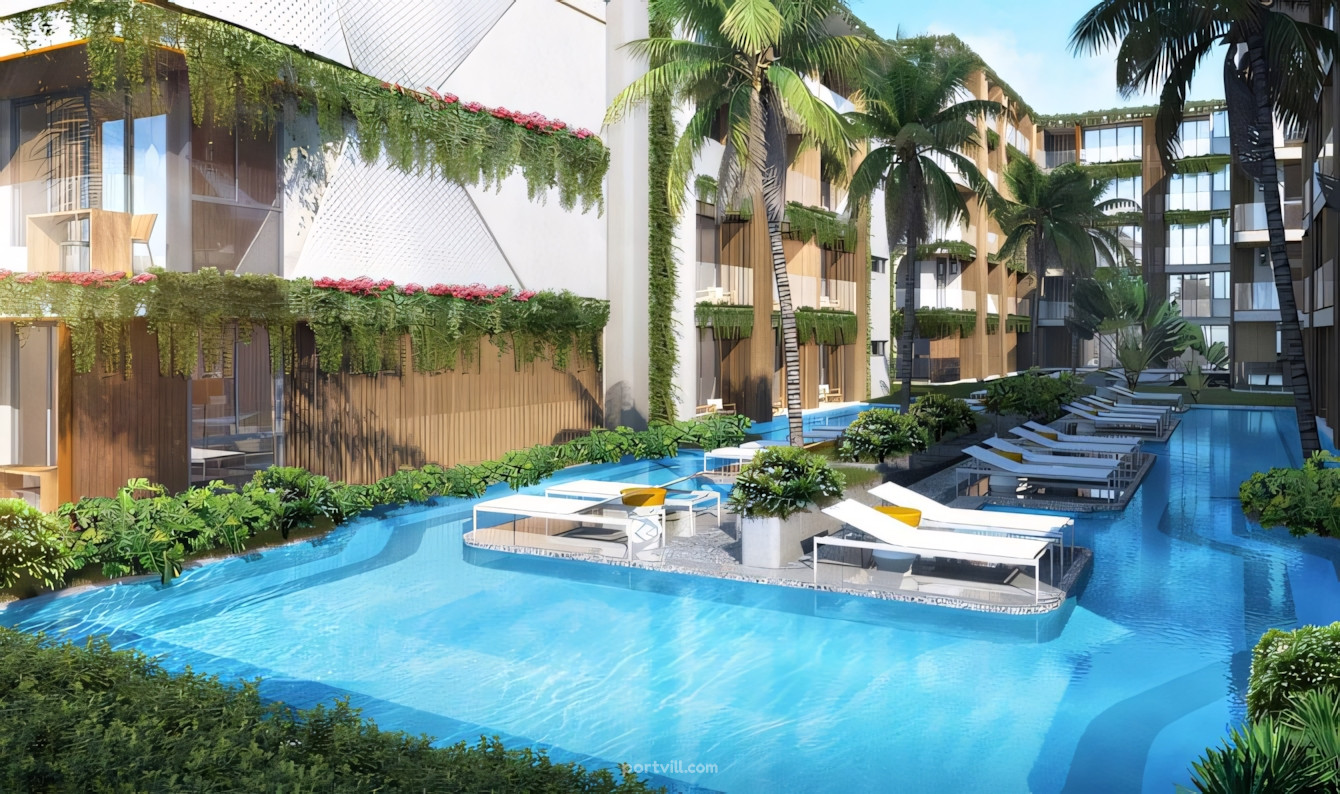 Apartment 1-room for sale 1+0 studio by the sea in Choeng Thale Thailand area 33.66m² 2 floor Choeng Thale - photo 1