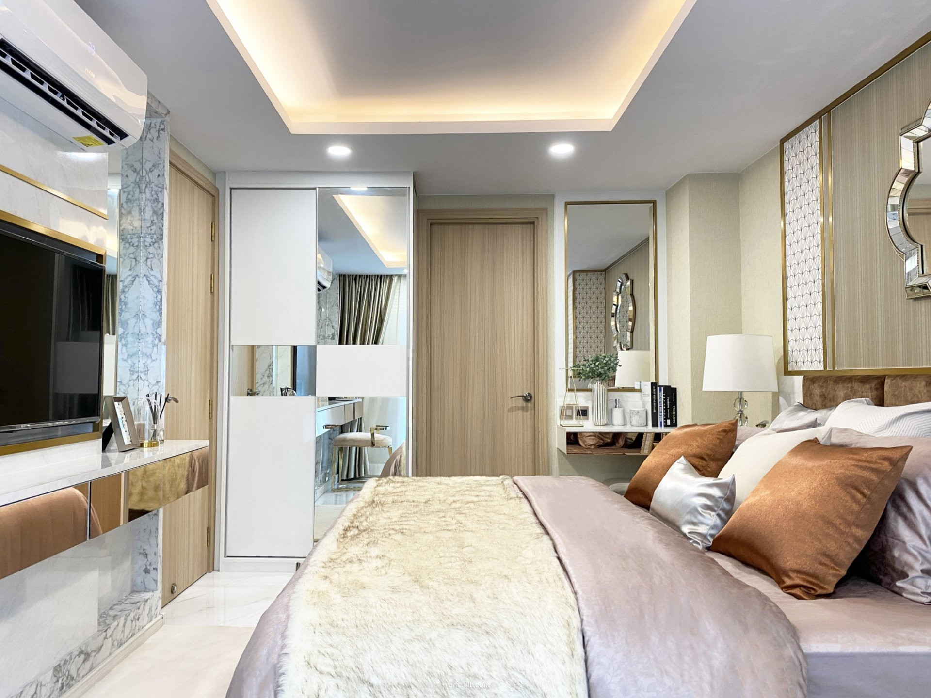 آپارتمان  3 خوابه  2+1  در کنار دریا  در جومتین (Jomtien)  تایلند  61 متر  - Dusit Grand Park 2 جومتین (Jomtien) - عکس 8